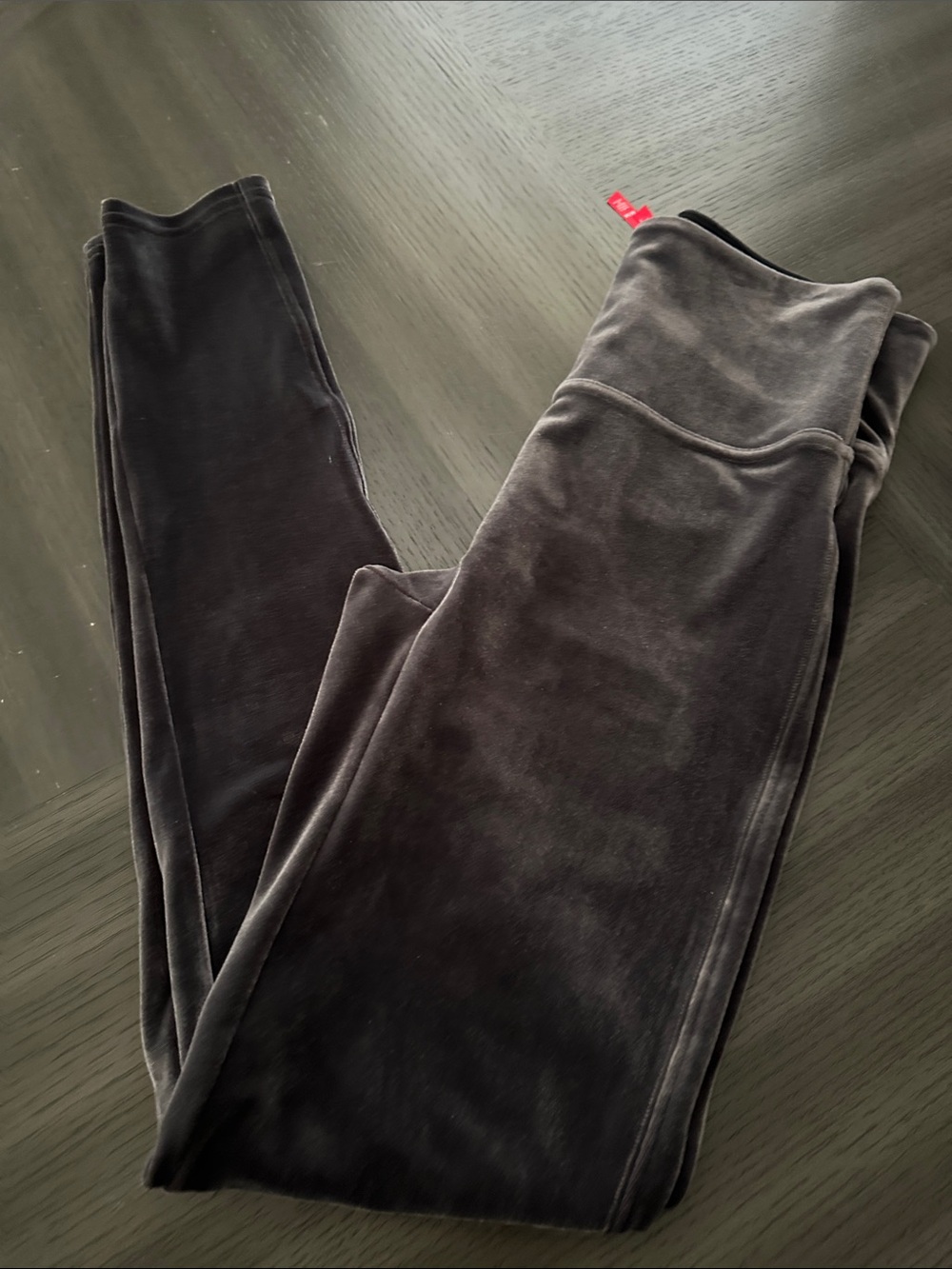 SPANX Kids Velvet Leggings in Black